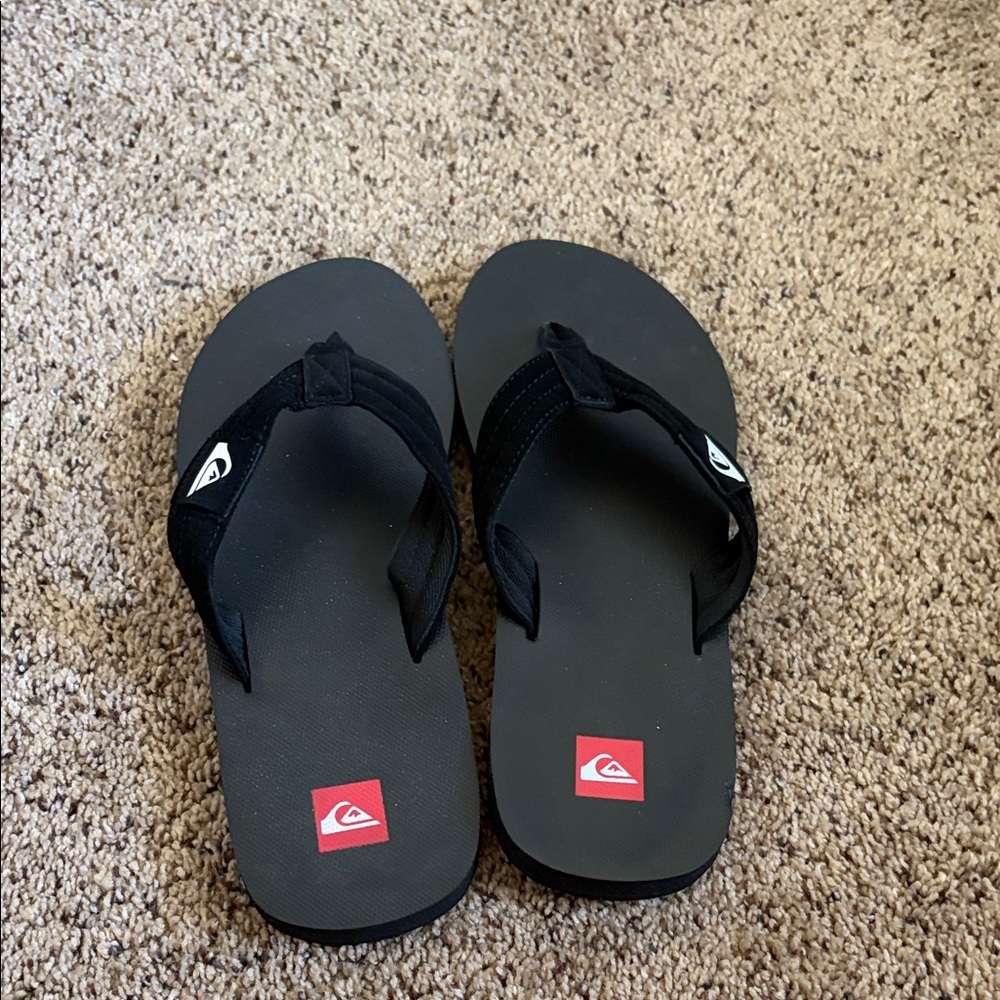 Quiksilver Dark Sandals with Logo - Picture 4 of 4